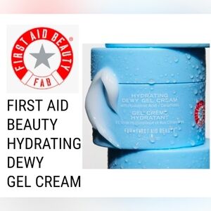 Hydrating Dewy Gel Cream Moisturizer, Hyaluronic Acid + Ceramides NIB 1.9 Fl Oz